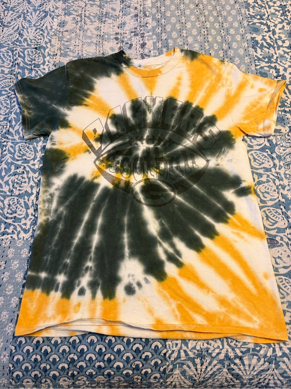 Junk Food Green Bay Packers Tie Dye Tee